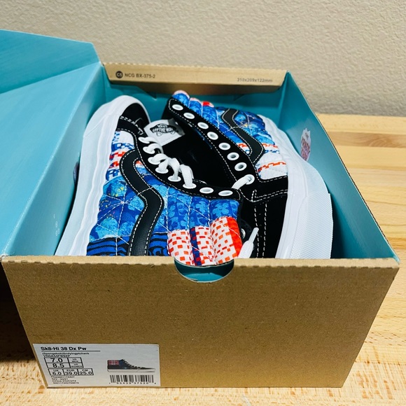 VANS Sk8-HI Spongebob Sandy Liang Patchwork Women's US 9.5 8.5 - Picture 11 of 11